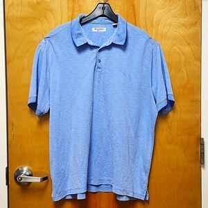 Tommy Bahama Island Zone Polo Shirt Mens Blue Size XXXL